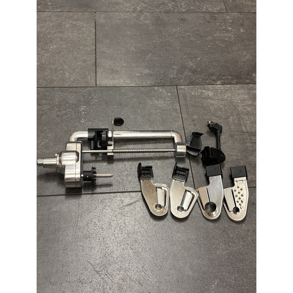 Kitchen Aid Spiralizer Attachment Peel, Core, Slice Blades KitchenAid Stainless